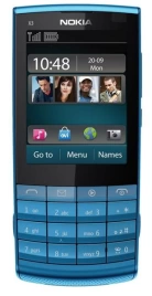 Nokia X3-02 Petrol Blue