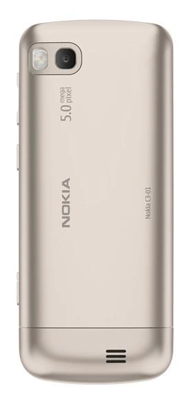 Nokia C3-01 Touch and Type Khaki Gold фото 3